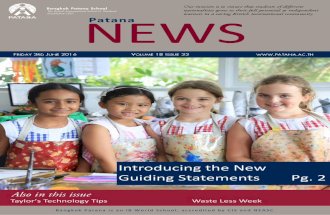 Patana News Volume 18 Issue 33