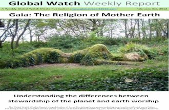 Globalwatch-Gaia Religion