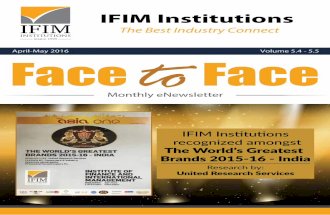 IFIM Face to Face 5.4 - 5.5