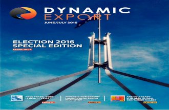 Dynamic Export E-magazine June/July 2016