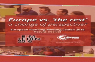 EPM Leiden 2016 results booklet