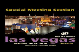 218th ECS Meeting: Meeting Program