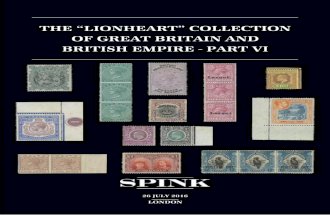 The "Lionheart" Collection of Great Britain and British Empire - Part VI