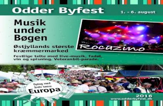 Odder Byfest 2016
