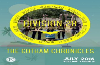 Division 28 | July 2016 Newsletter