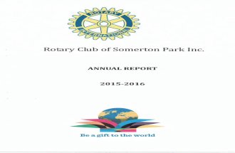 Somerton Park Annual Report 2015 16