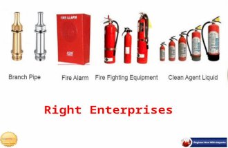 Fire Extinguisher Manufacturers In Pune - Right Enterprises