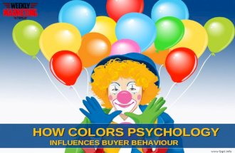 How Color Psychology Influences Buyer Behaviour | Marketing Tips