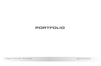 Tran Thi My Thuan - Portfolio 2010-2012