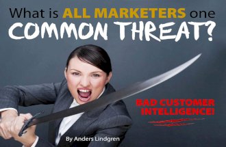 10 min guide to Marketing Automation: What is the one common threat all marketers face?