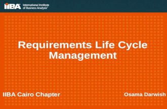 Requirements lifecycle management