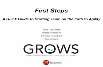 First Things: A Quick Guide to Starting a Team on the Path to Agility