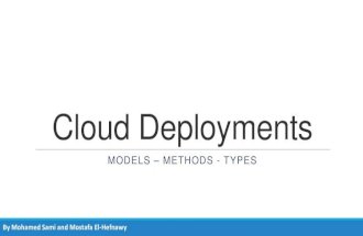 Cloud Deployments Models