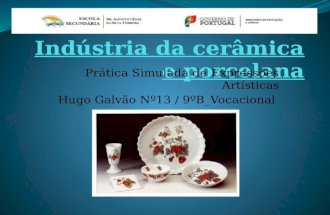 Indústria da cerâmica e porcelana
