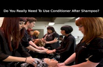 Benefits of Using Hair Conditioner