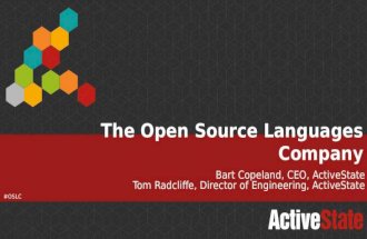 ActiveState - The Open Source Languages Company