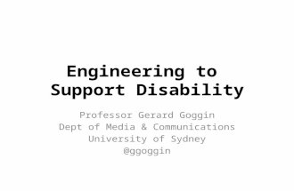 Engineering Disability