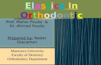 Orthodontic Elastics