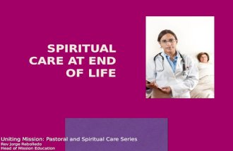 Spiritual care at End of Life