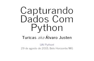 Capturando dados com Python - UAI Python