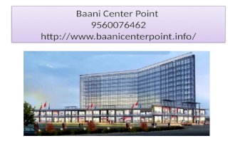 Baani Center Point High Street Retail Space, 9560076462