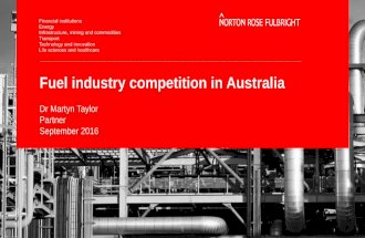 Fuel industry competition in Australia