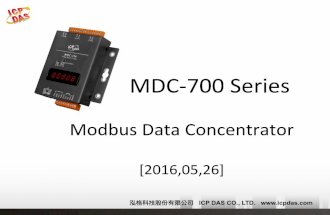 ICPDAS - Modbus Concentrator 700 series