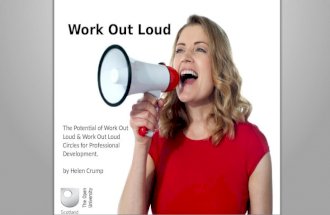 The Potential of Work Out Loud and Work Out Loud Circles for Professional Development