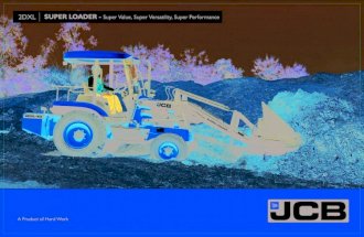 JCB 2 DXL Super Loader - Brochure