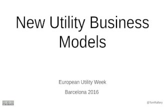 New Business Models for utilities