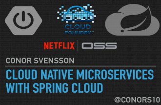Cloud Native Microservices with Spring Cloud
