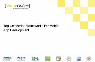 Top Java Script Frameworks For Mobile App Development