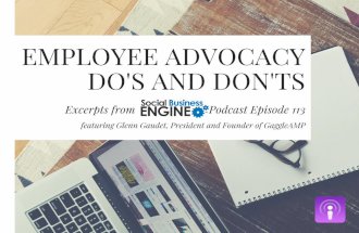 Employee Advocacy Do's and Don'ts