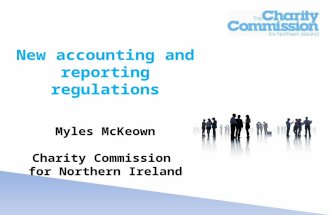 New charity accounting and reporting regulations