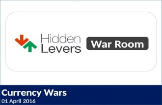 Currency Wars - March 2016 War Room