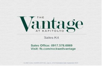 The Vantage at Kapitolyo by Rockwell Primaries