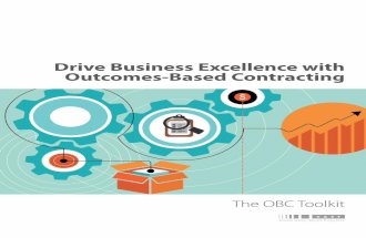Drive Business Excellence with Outcomes-Based Contracting: The OBC Toolkit