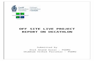Decathlon Live offsite Project - HR