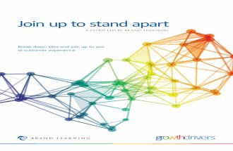 Join up to stand apart - Brand Learning Report