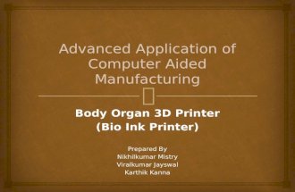 Bio Printing Presentation
