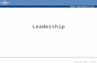 Leader types
