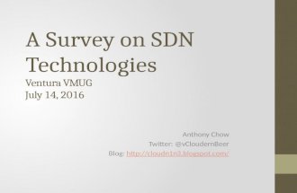 A survey on sdn technologies