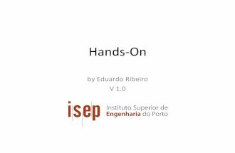 Hands-On at ISEP DEI | 9th of Apr 2016