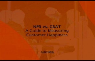 NPS vs. CSAT - A Guide to Measuring Customer Happiness