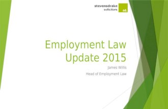 Employment Update 2015