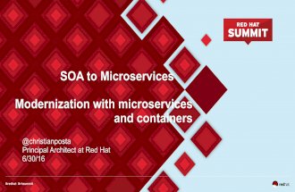 SOA to Microservices
