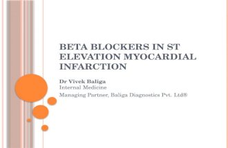 Beta blockers in STEMI