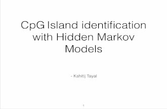 CpG Island Identification with Hidden Markov Models