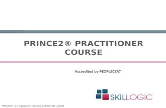 PRINCE2 Practitioner Course Training Part 2