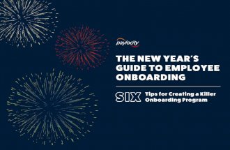 The New Years Guide to Employee Onboarding